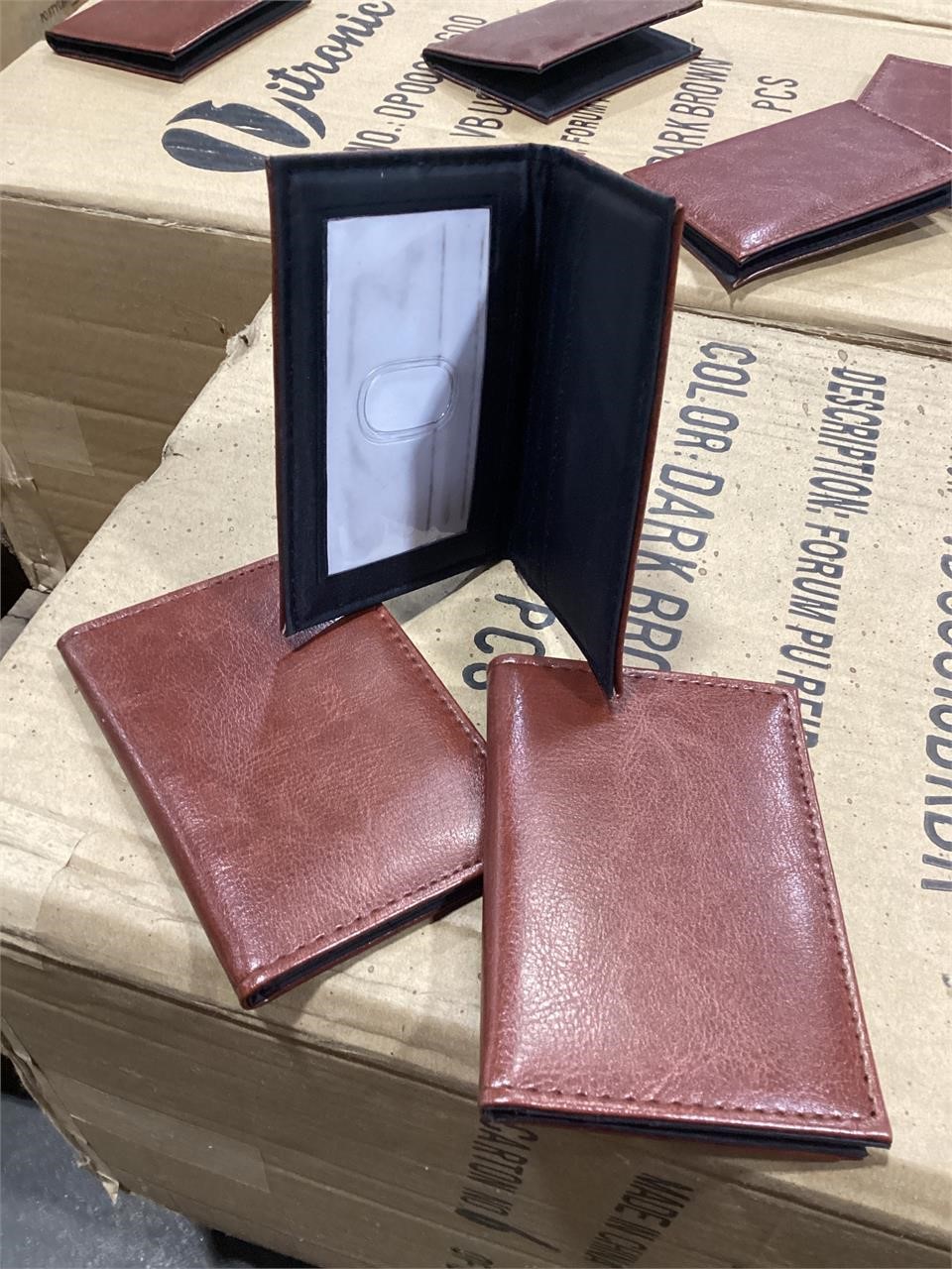Vitronic Dark Brown Leather Wallet
