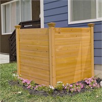 4ft H/W Wood Privacy Screen Kit