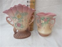 (2) Hull Wildflower vases