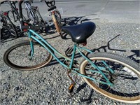 Turquoise Huffy Ladies Bicycle