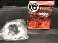 New Wheel Brightz bike wheel lights. Box damage