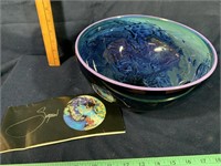 Josh Simpson Decorative Glass Bowl