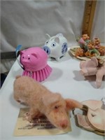 Pig figurine collectables as shown