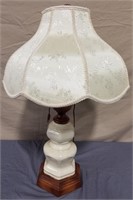 Tell City Lamp w/Victorian Style Shade