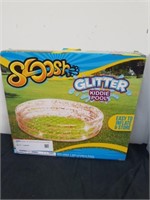 New slush 45 inch inflatable pool glitter