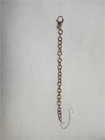Wt 23.22g - "8" bronze milor Italy bracelet