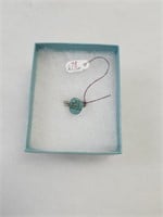 Wt 4.00g - #8 mine turquoise/sterling ring