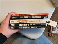 (5) Star Trek Paperback Books
