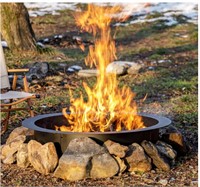 OutVue 36 inch Fire Pit Ring for Outside