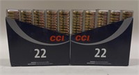 1000 Rounds CCI Mini-Mag 22LR HP Bullets In Boxes
