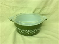 Pyrex CRAZY DAISY Casserole Dish with Lid