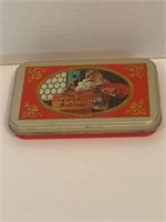 Coca Cola Tin with Playing Cards