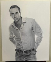 J - NICOLAS CAGE B&W PRINT20X16" (K28 1)