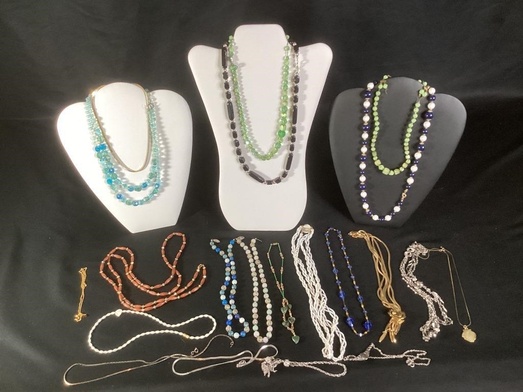 Vintage Costume Jewelry Necklaces