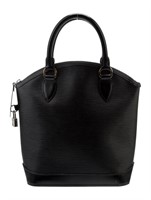 Louis Vuitton Black Epi Leather Top Handle Bag