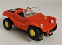 Aurora T-Jet #1398 HO Slot Car: Dune Buggy Red
