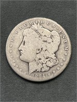 Scarce 1894 S Morgan Silver Dollar