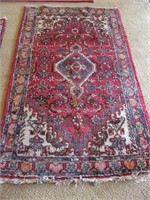 Well Used Hand Knotted Wool Rug