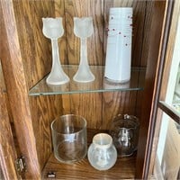 Candlesticks, Vases, Jars