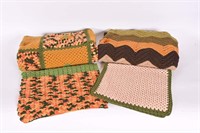 Vintage Crocheted Blankets & Runners