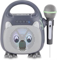 Singimals Kids Karaoke Speaker with Microphone