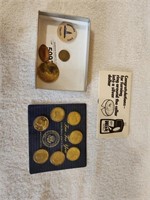 Vintage Nebraska Coins Tokens & Presidential