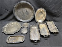 WINDSOR ROGERS AND ASSORTED SERVING TRAYS