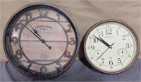 Sterling & Noble Wall Clocks (2)