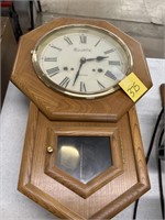 vintage clock with pendulum