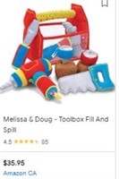 Melissa & Doug First Play Toolbox Fill N Spill