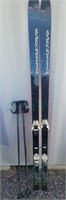 DynaStar Volce 200cm vintage skis Solomon bindings