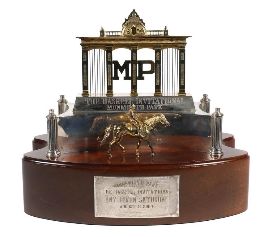 Sterling Silver Haskell Horse Racing Trophy