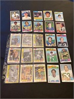 Vintage sports trading cards