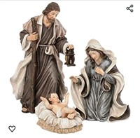 ($57) Holy Family 3 Piece 6" Resin S