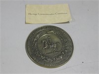 3.25" Heritage Commemorative Commission Medallion