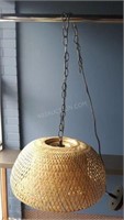 Ikea Rattan Hanging Light Fixture $100