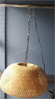 Ikea Rattan Hanging Light Fixture $100