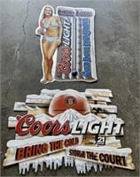 Coors light signs