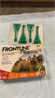 4 doses Frontline Plus Dogs 5-22lbs