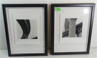 2 Framed Photos under Glass13 x 17.5