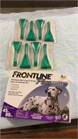 8 doses Frontline Plus Dogs 45-88Lbs