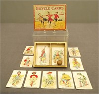 Early Parker Brothers "Bicycle Cards" Game