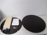 "As Is" Amelia Transitional Round Coffee Table