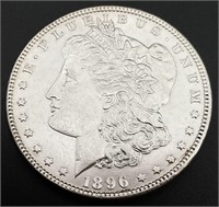 1896 US Morgan Silver Dollar
