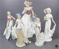 Porcelain Figurines / 5 pc