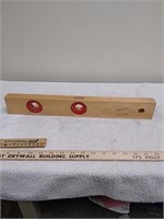 Vintage Johnson wood level