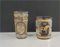 Vintage Kentucky Derby and Grants Farm Barware