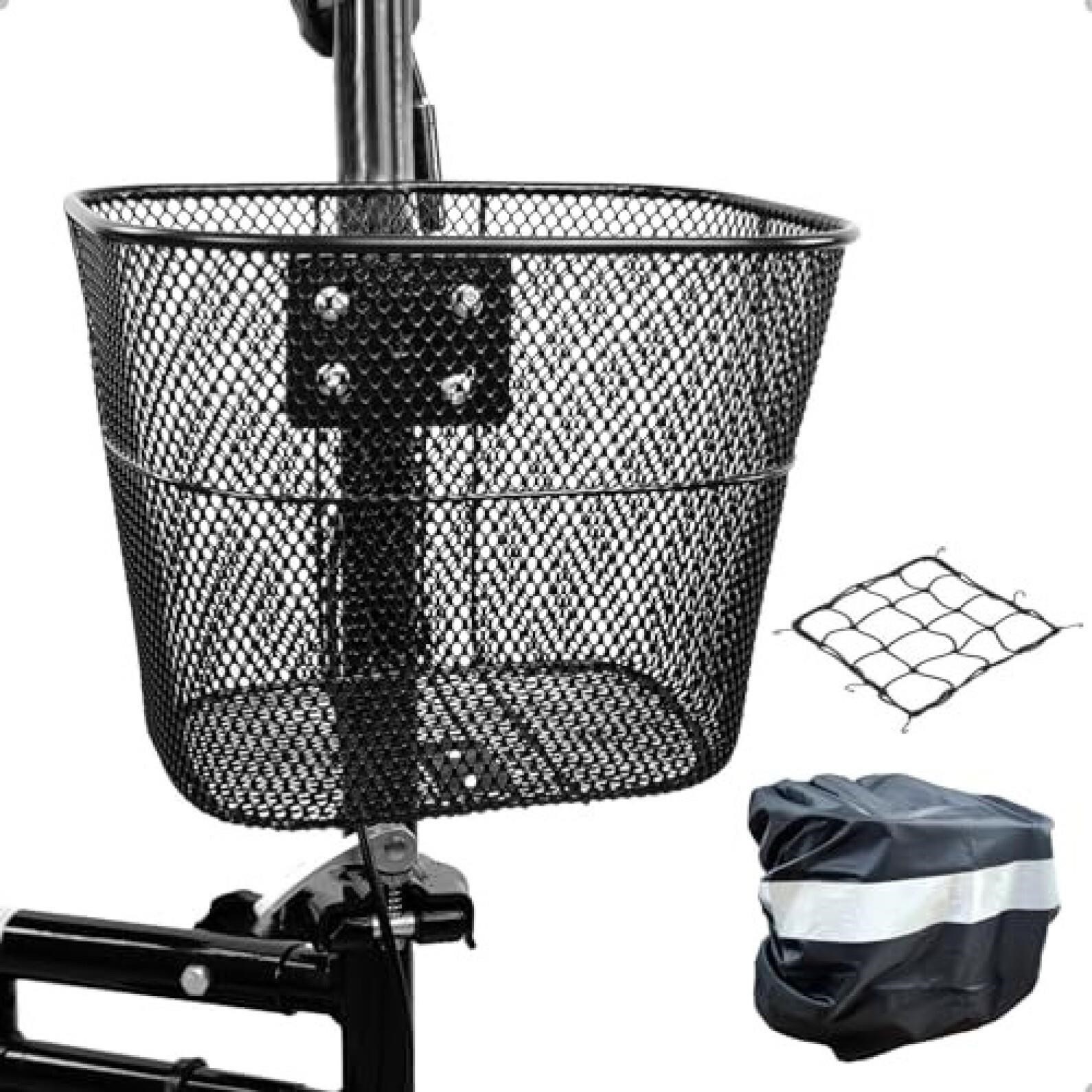 Mkuero Knee Scooter Basket with Cargo Net and Cove