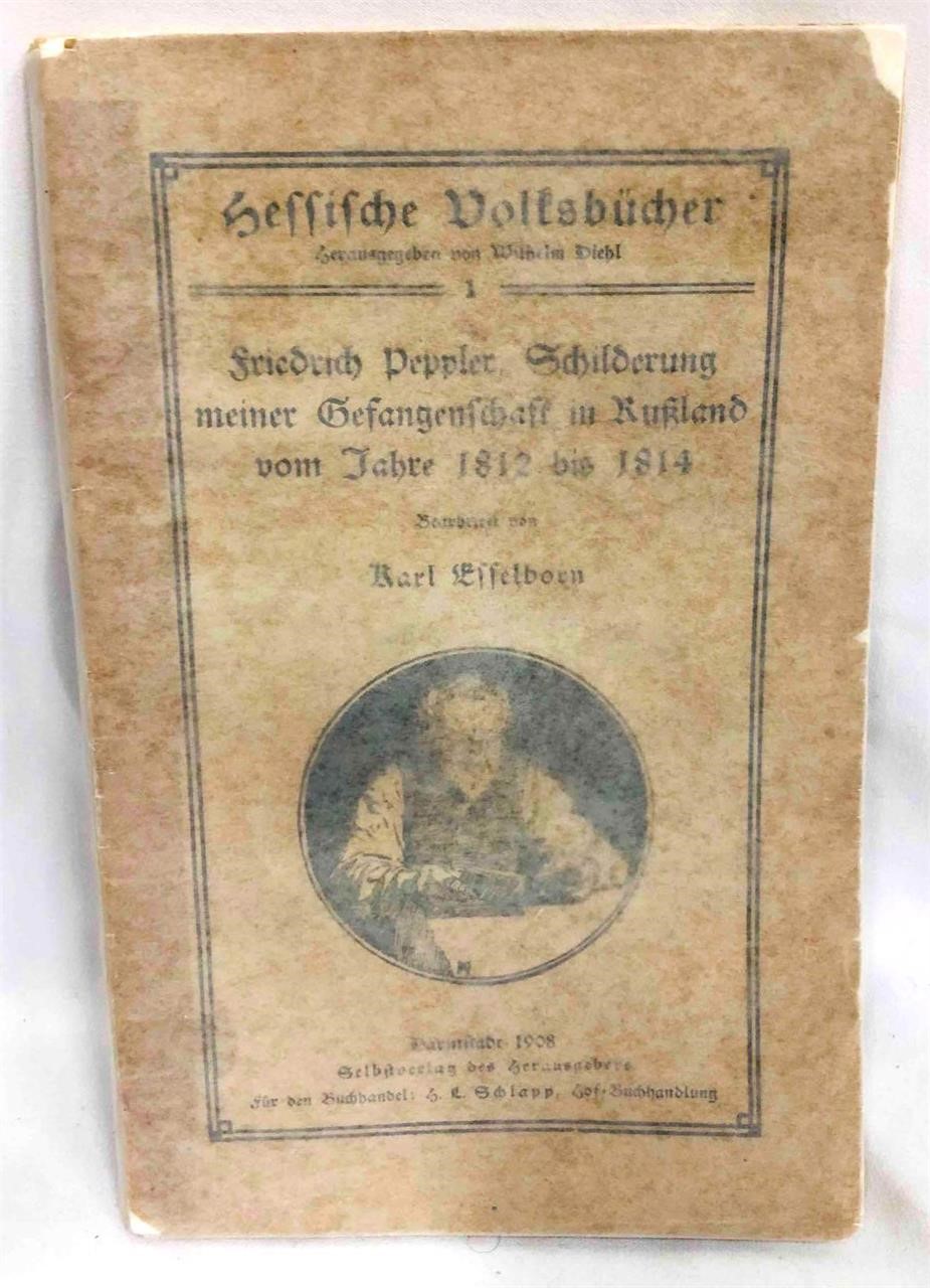 Friedrich Peppler, Schilderung Meiner Gefangenscha