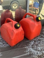 2 gas jugs 10 L and 12 L